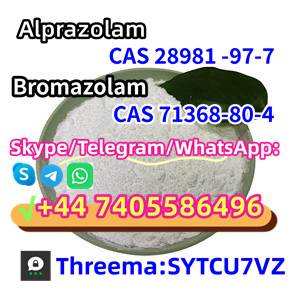 Bromazolam good quality CAS 71368–80–4 powder in stock Telegarm/Signal/skype: +44 7405586496